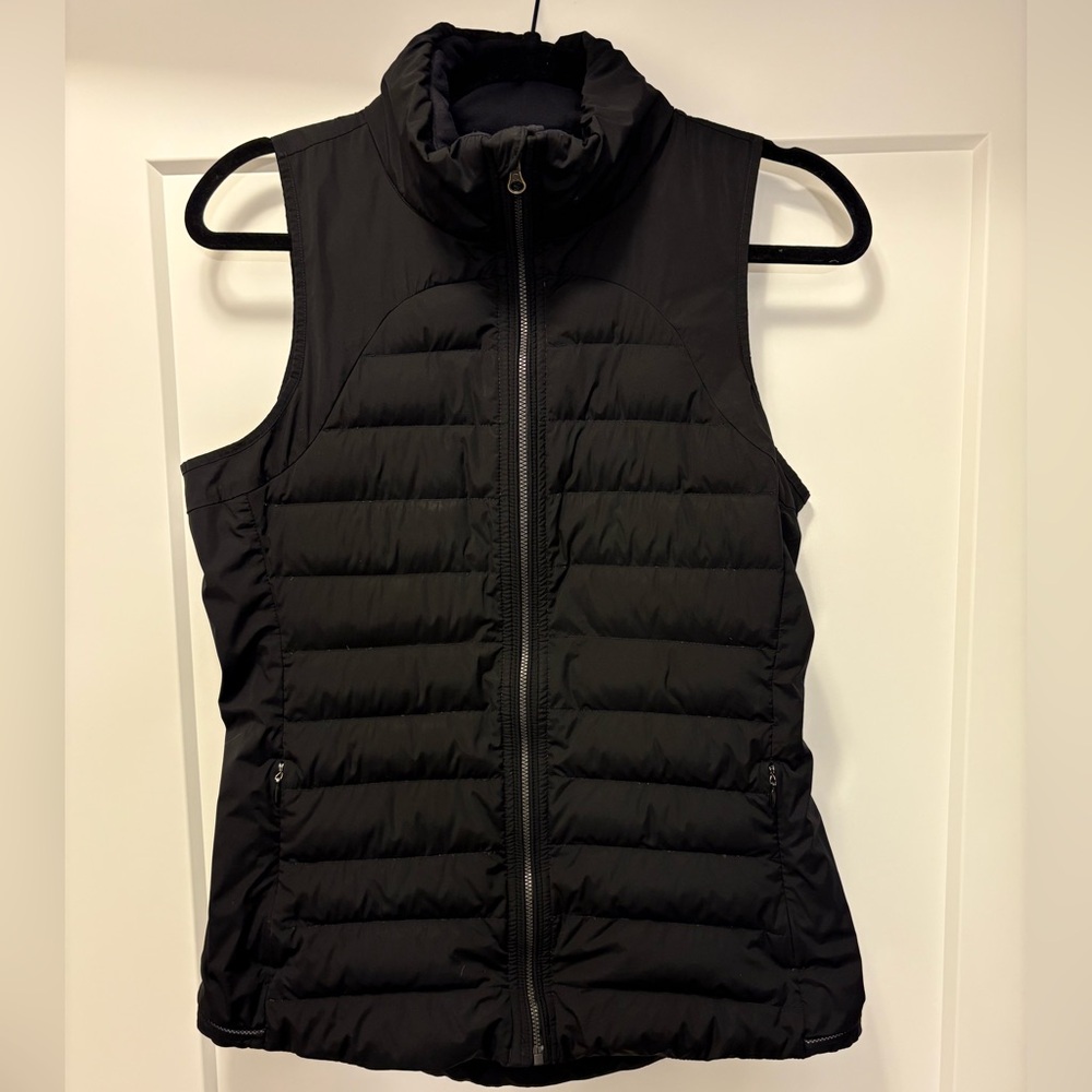 Lululemon Athletica Black Quilted Vest